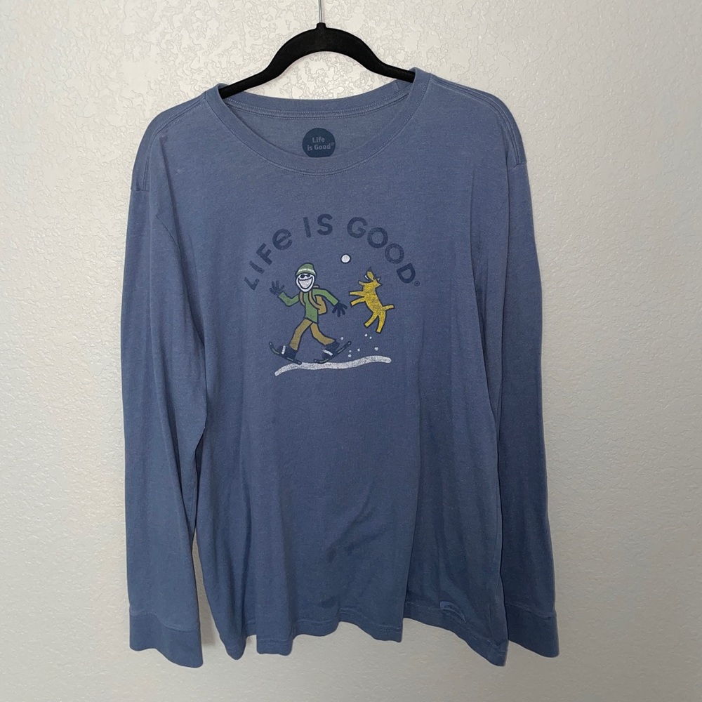 Life Is Good shirt